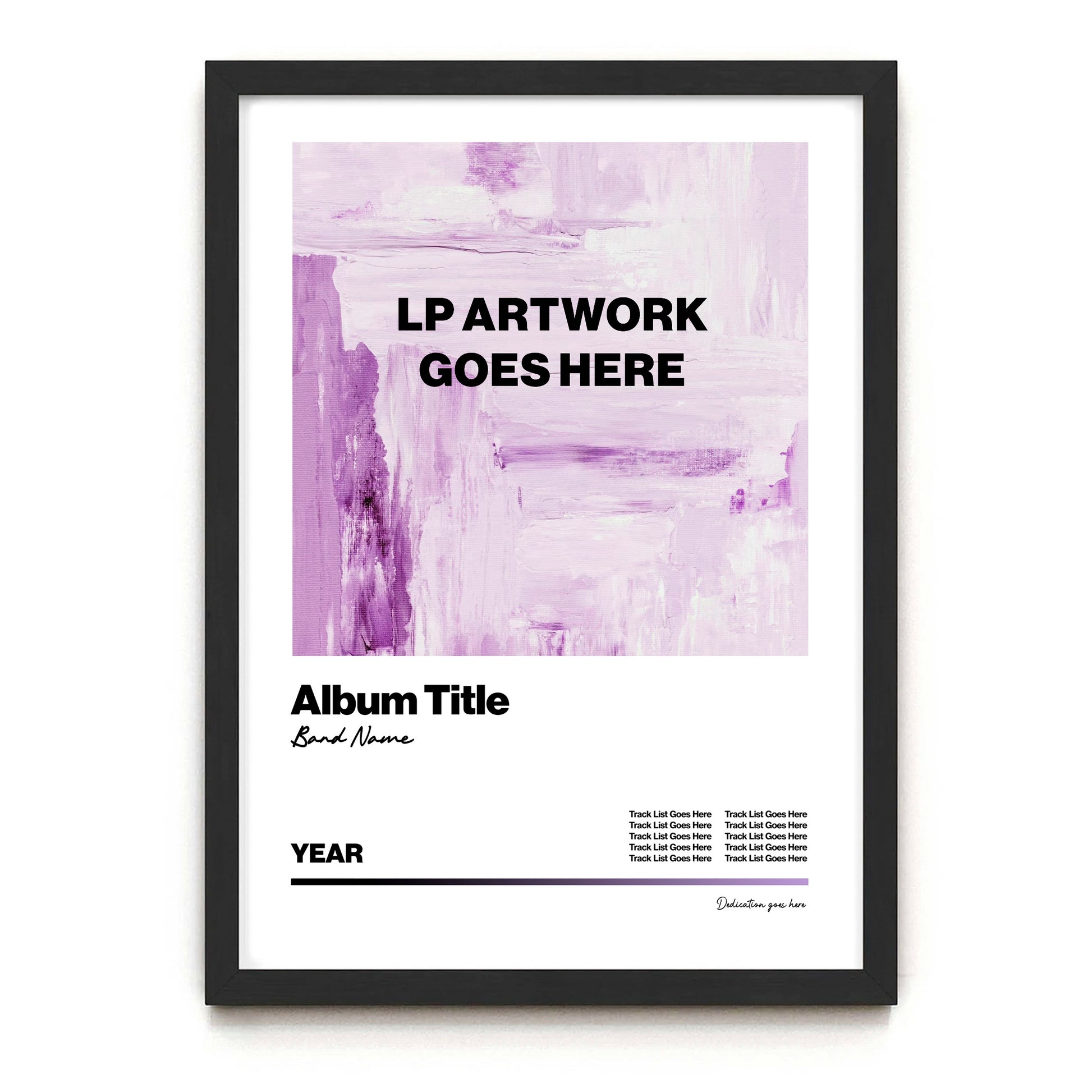 Personalized LP Cover Art