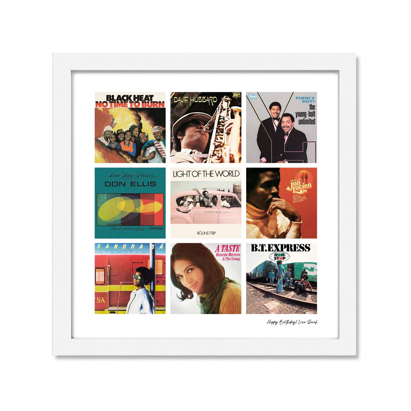 Custom Album Cover Print (A)