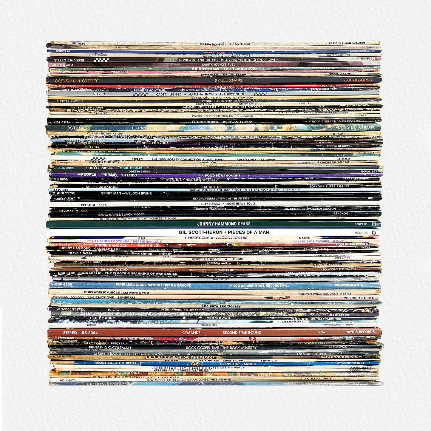 Classic Funk & Soul Vinyl Print