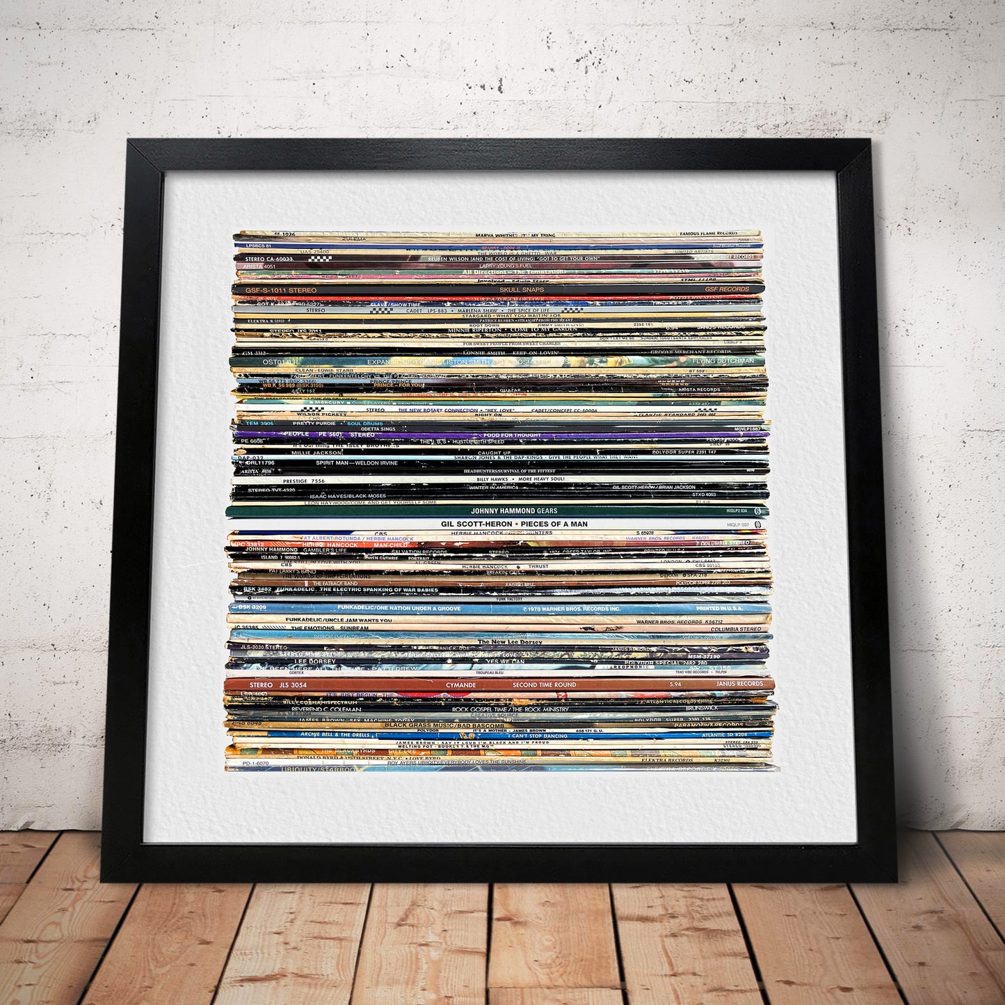 Classic Funk & Soul Vinyl Print