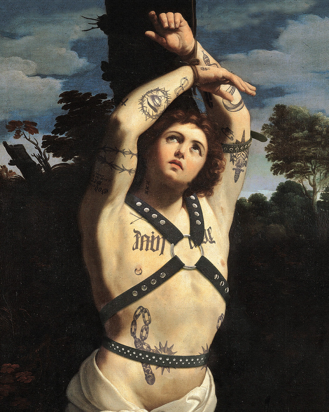 Bondage of St Sebastian Print