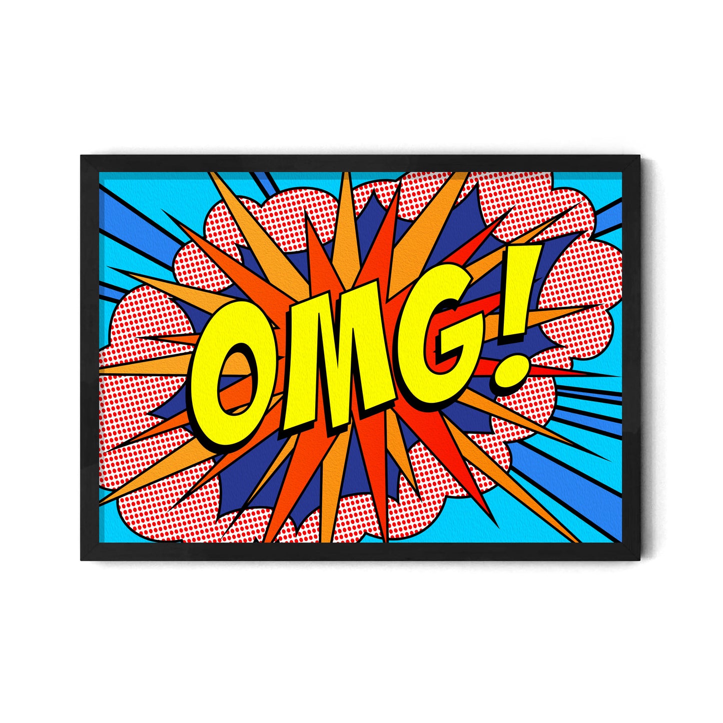 Custom Pop Art Explosion Print
