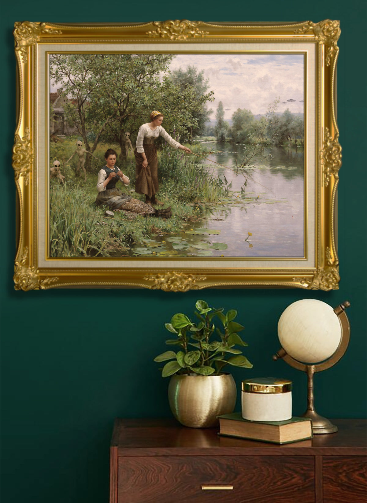 Catch Of The Day - Alien Print