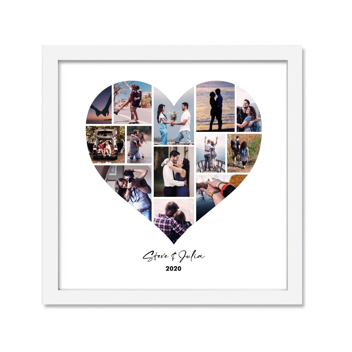 Heart Photo Collage (Style C)