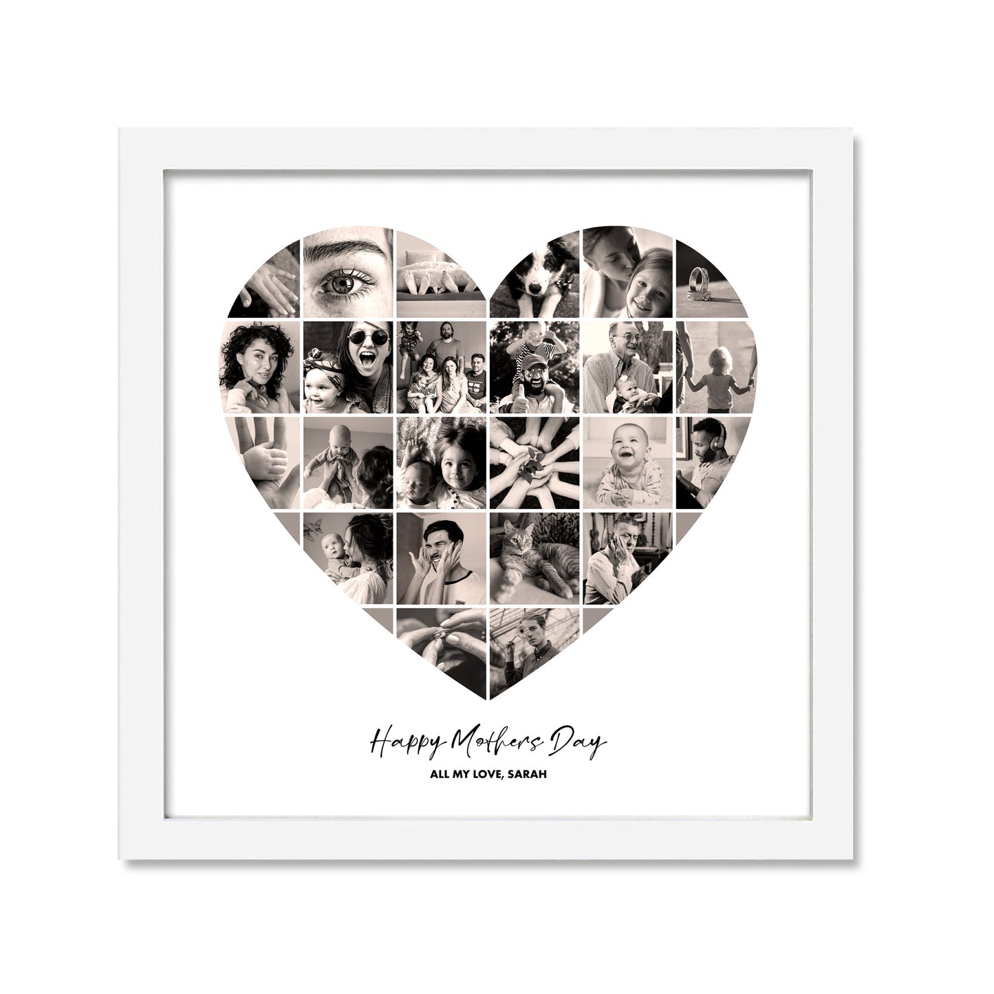 Heart Photo Collage (Style D)