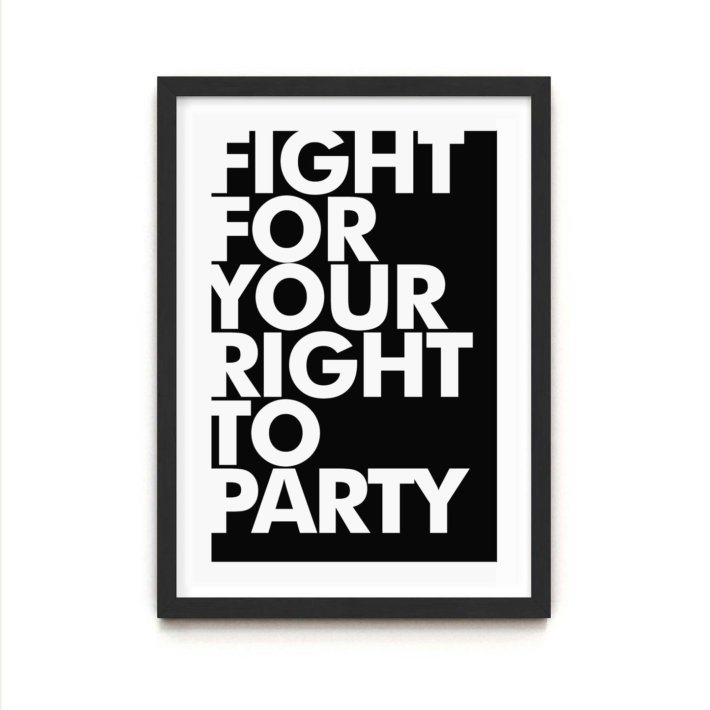 Custom Typographic Poster (Type C)