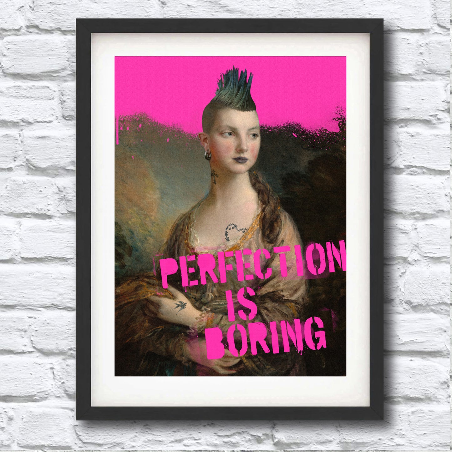 Perfection is Boring Print