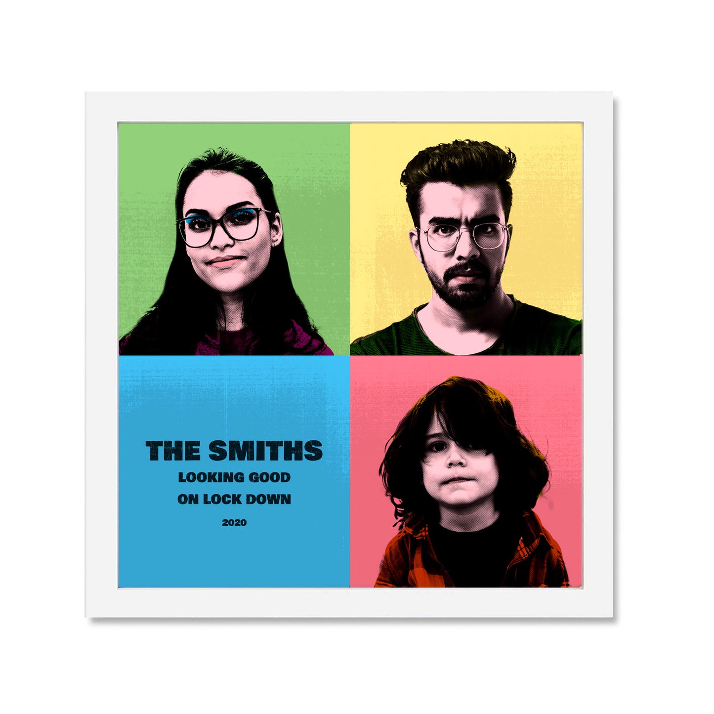 Custom Pop Art Family Portrait