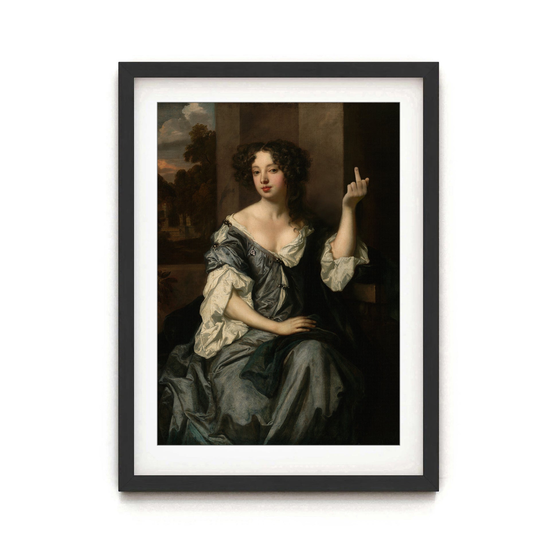 Old painting for pub