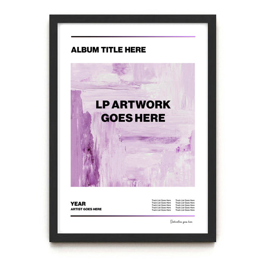 Custom Album Print (Style C)