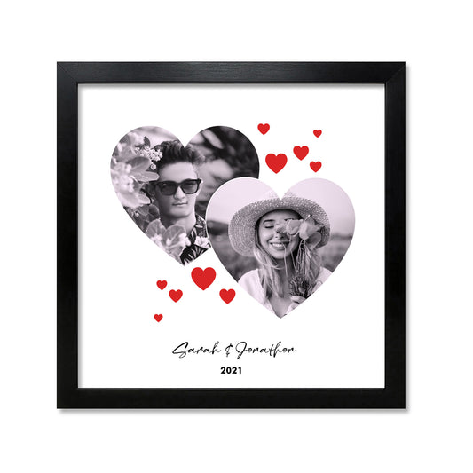 Two Hearts Photo Montage