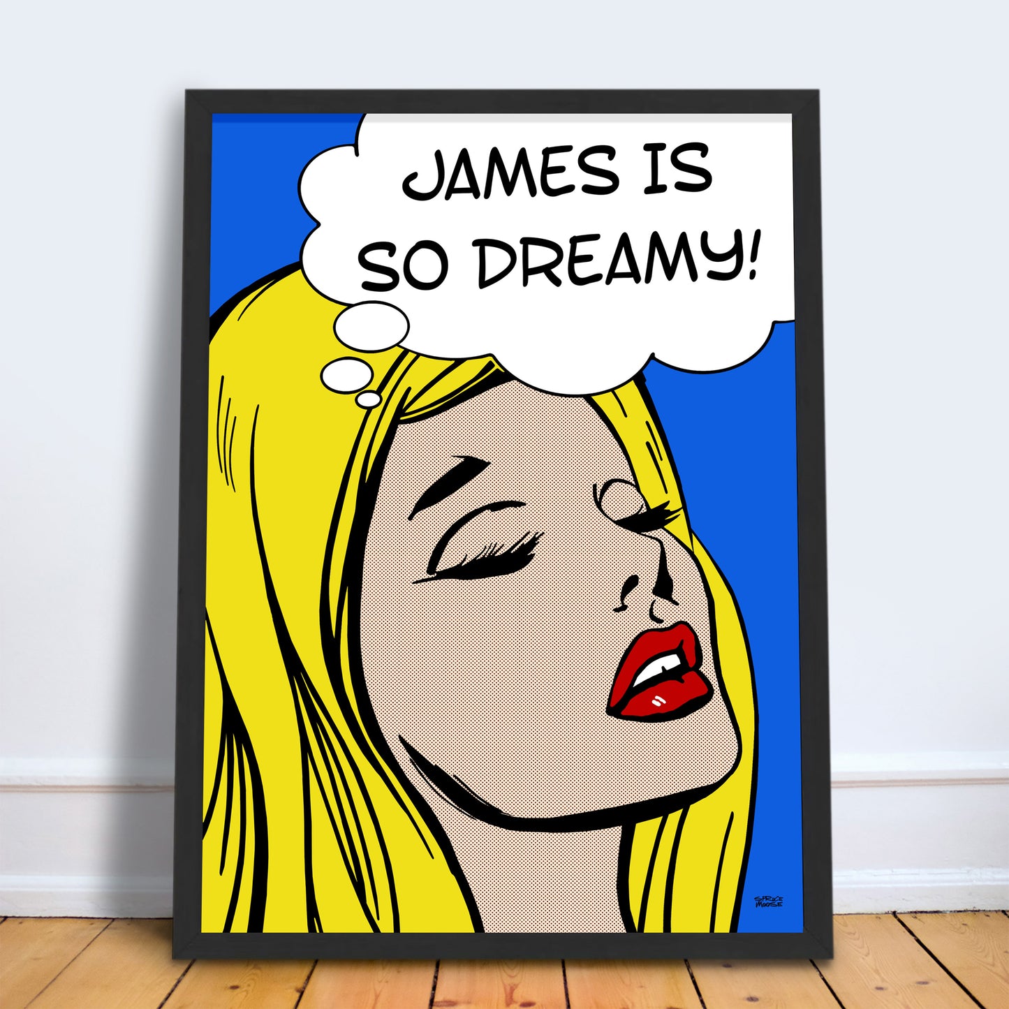 Custom Pop Art Girl! Print (B - No Tears)