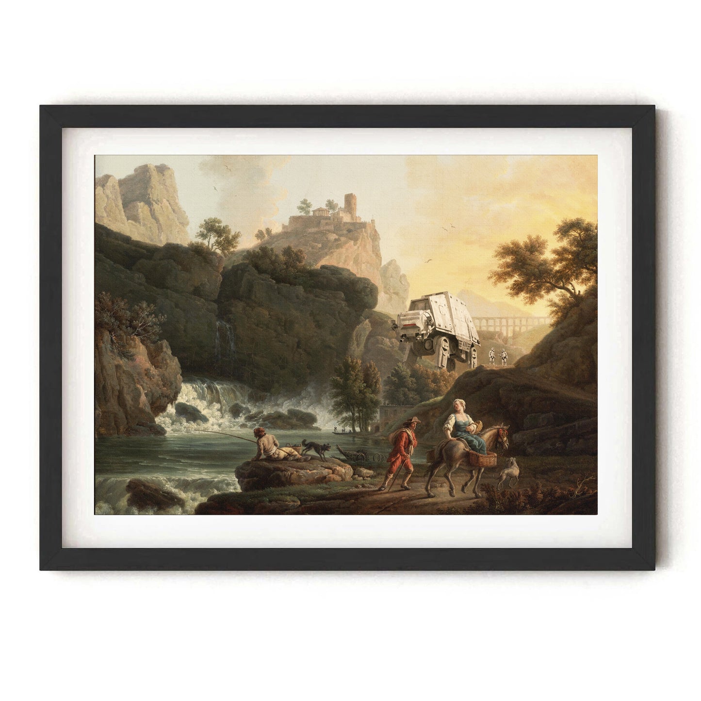 AT-AT Idyll Print