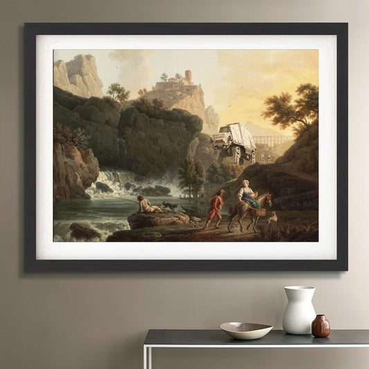 AT-AT Idyll Print