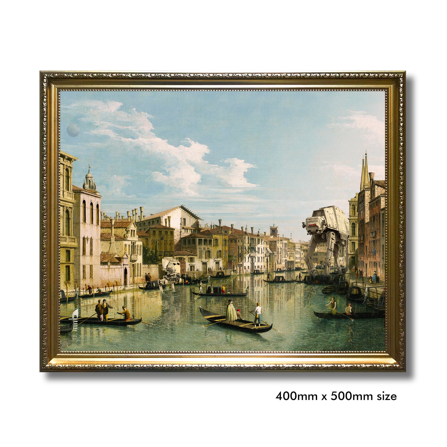 Canaletto's AT-AT Print