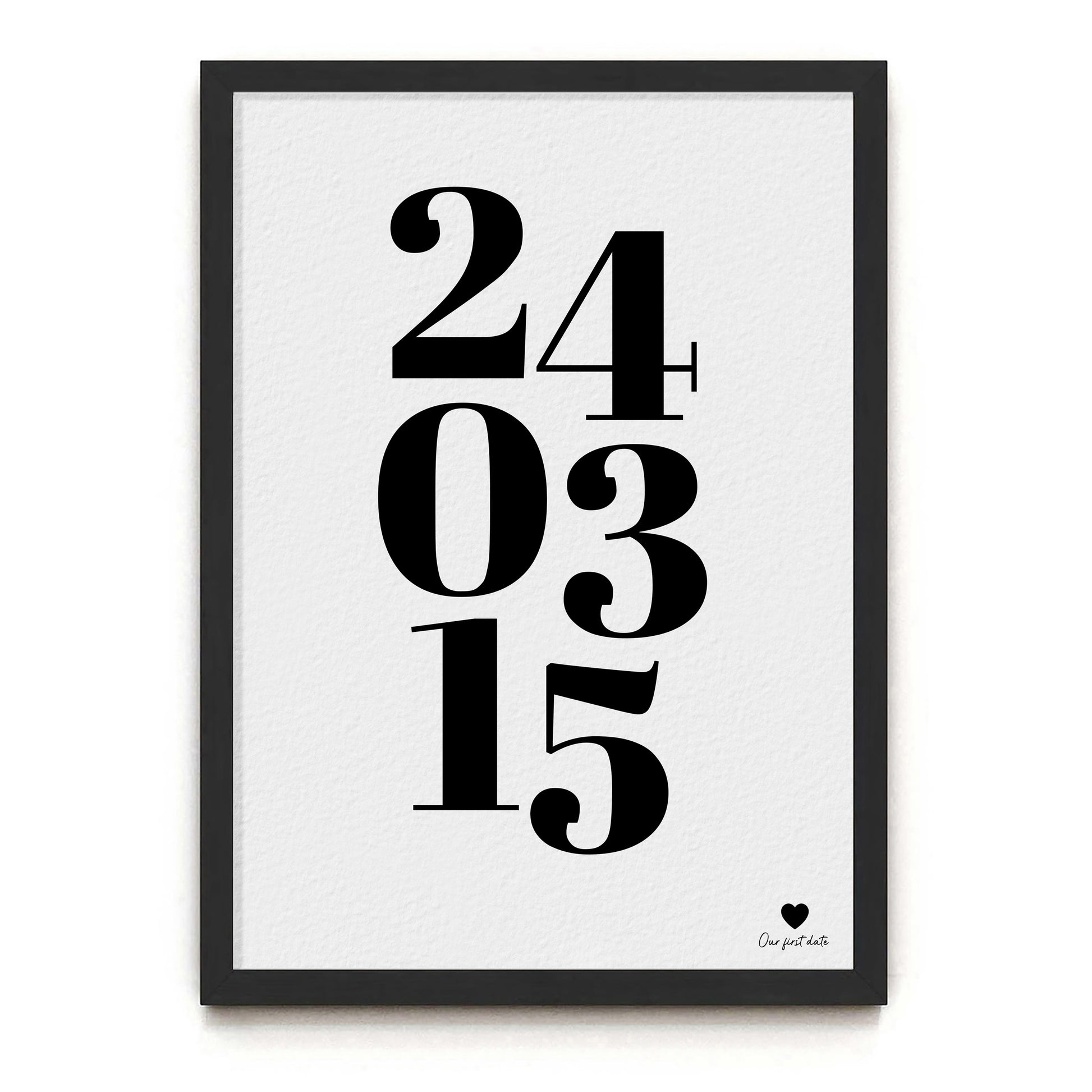 Custom Special date print