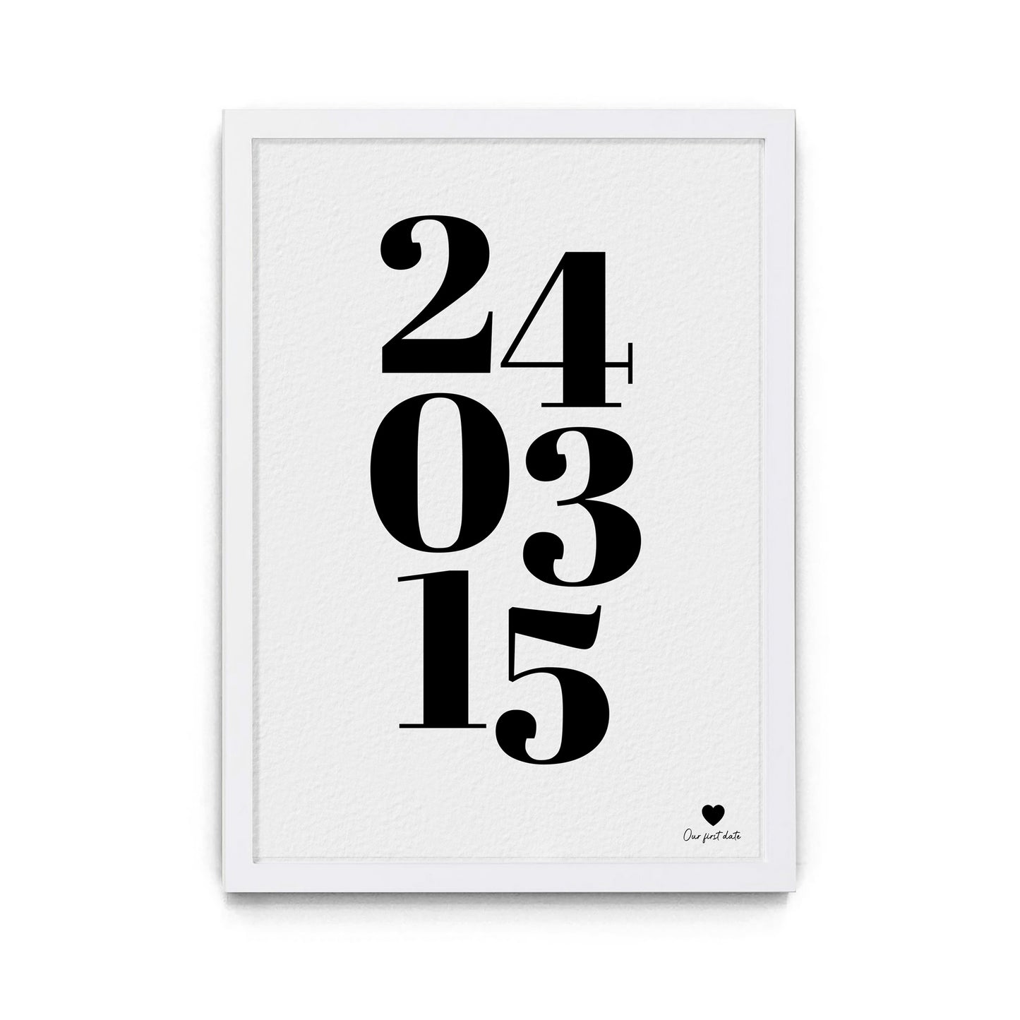 Custom Special Date Print (A)