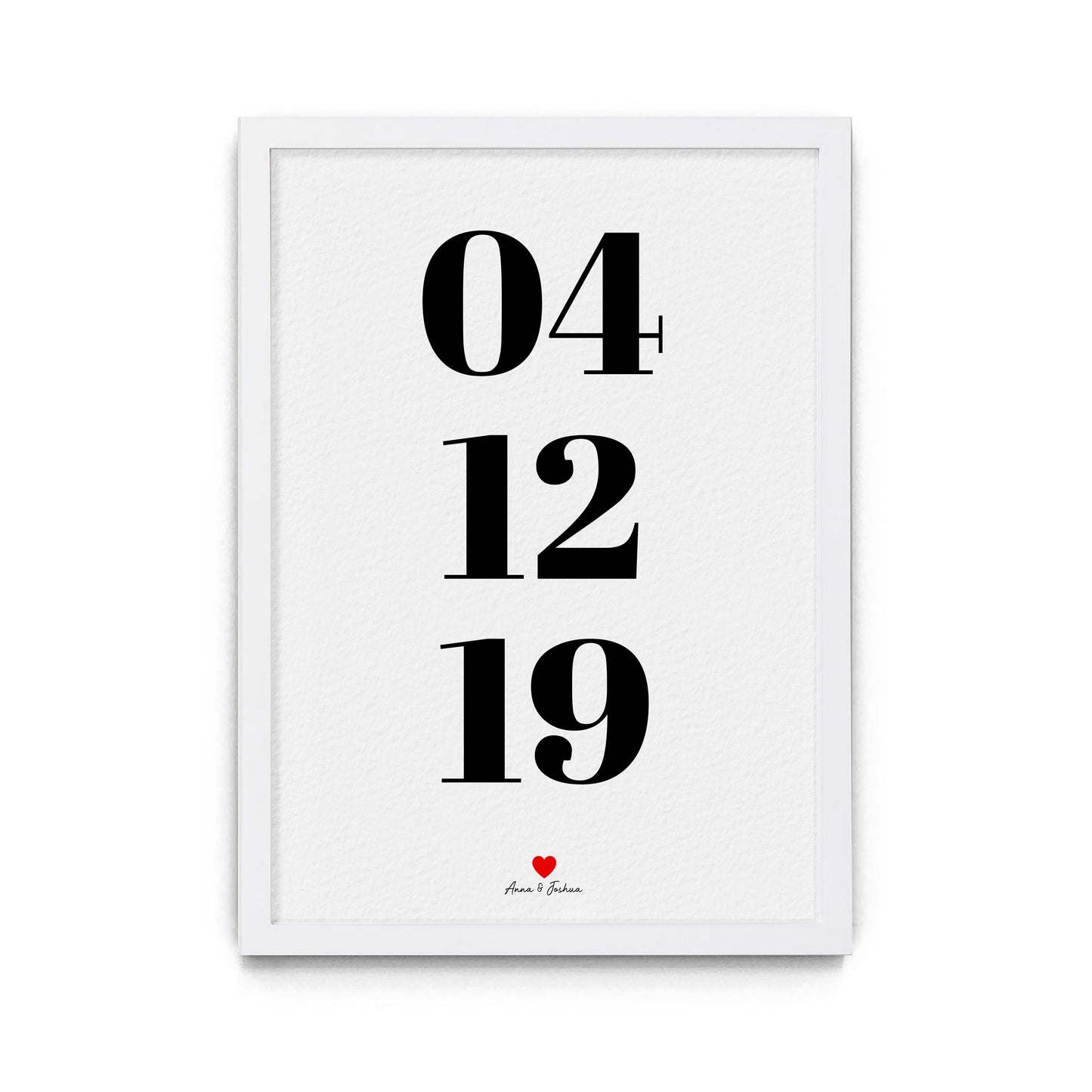 Custom Special Date Print (B)