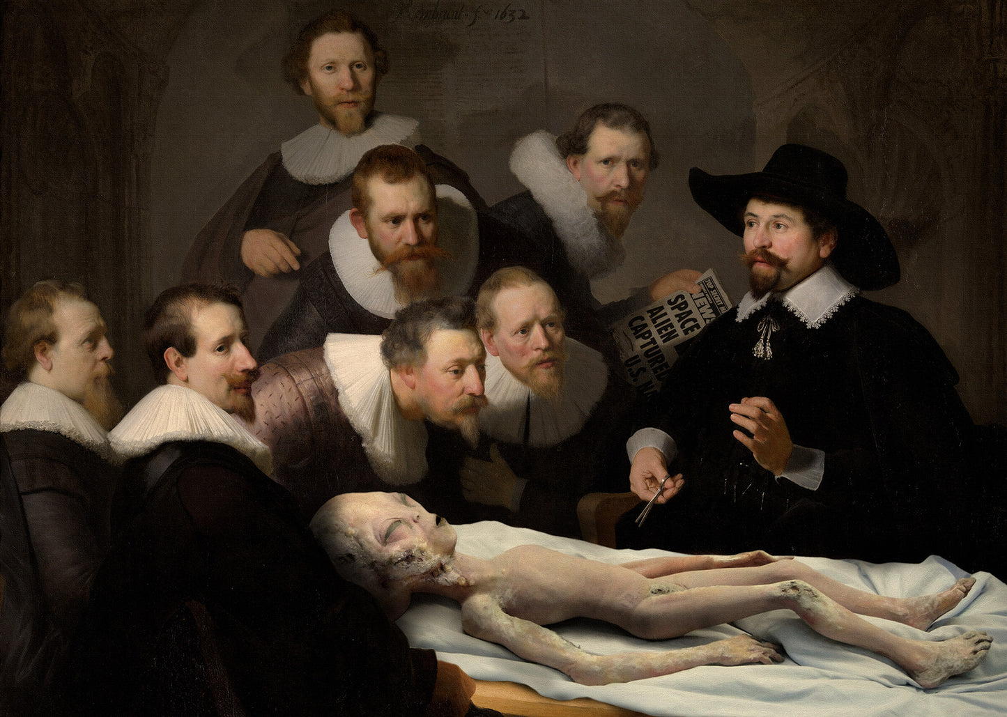 The Autopsy of Dr Tulp Print