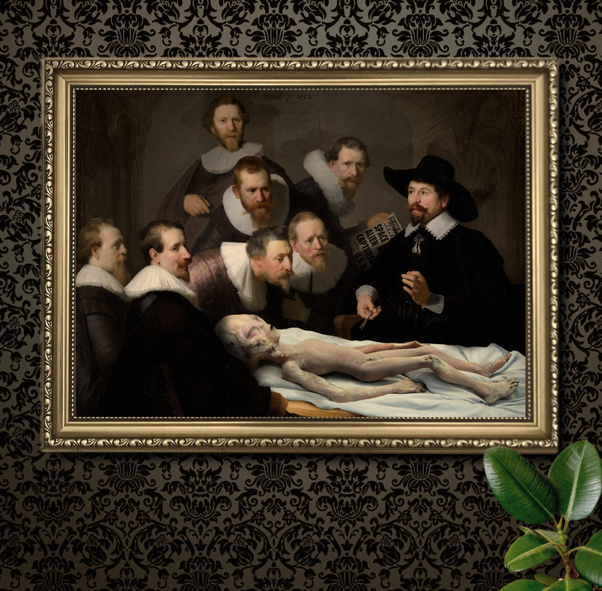 The Autopsy of Dr Tulp Print