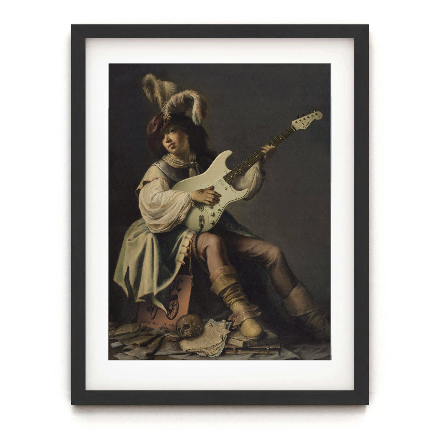 Fender Stratocaster print sprucemooseart.com