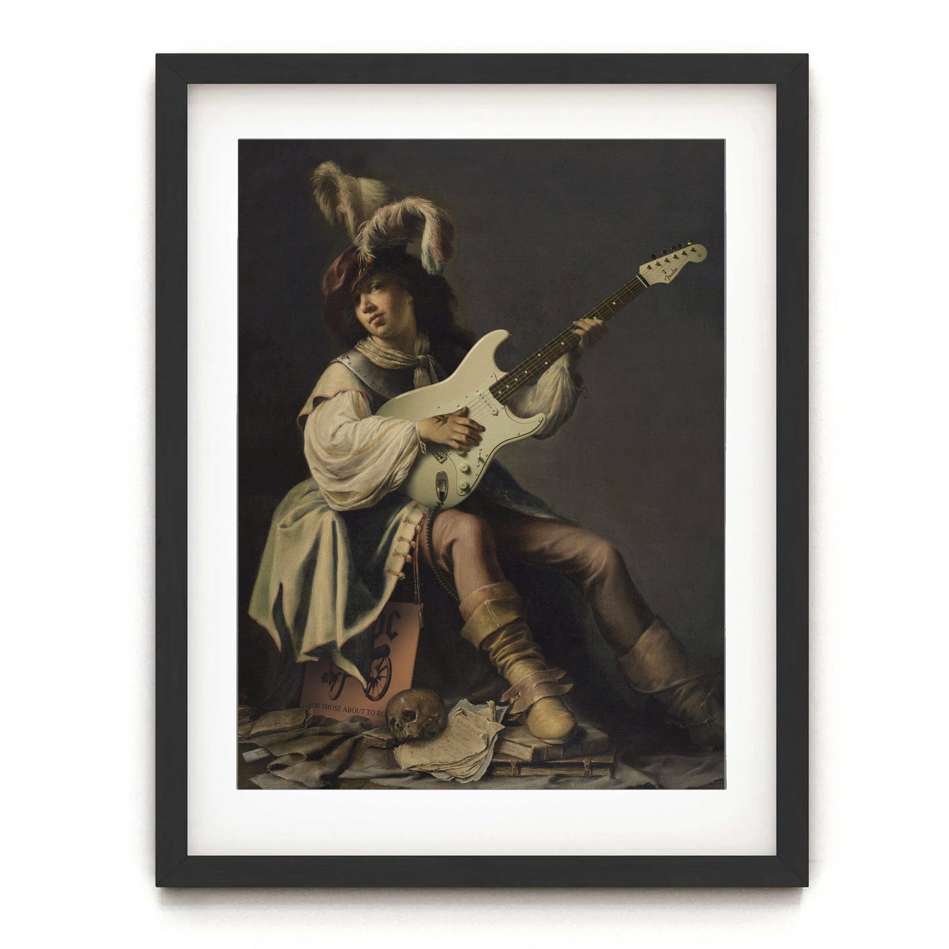 Fender Stratocaster print sprucemooseart.com