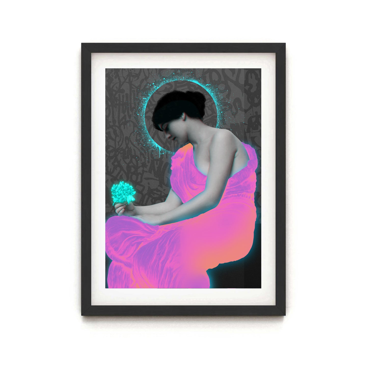 Neon Icon Print 3