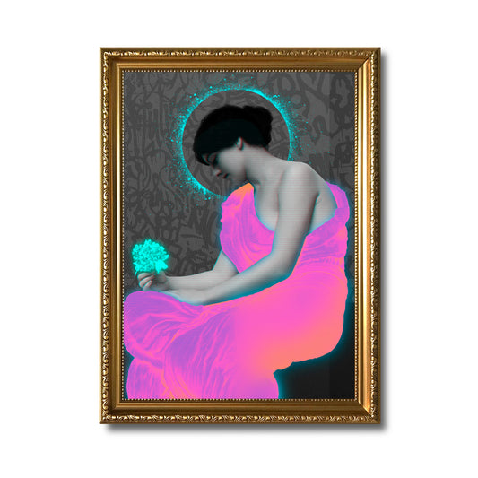 Neon Icon Print 3