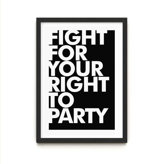 Custom Typographic Poster (Type C)