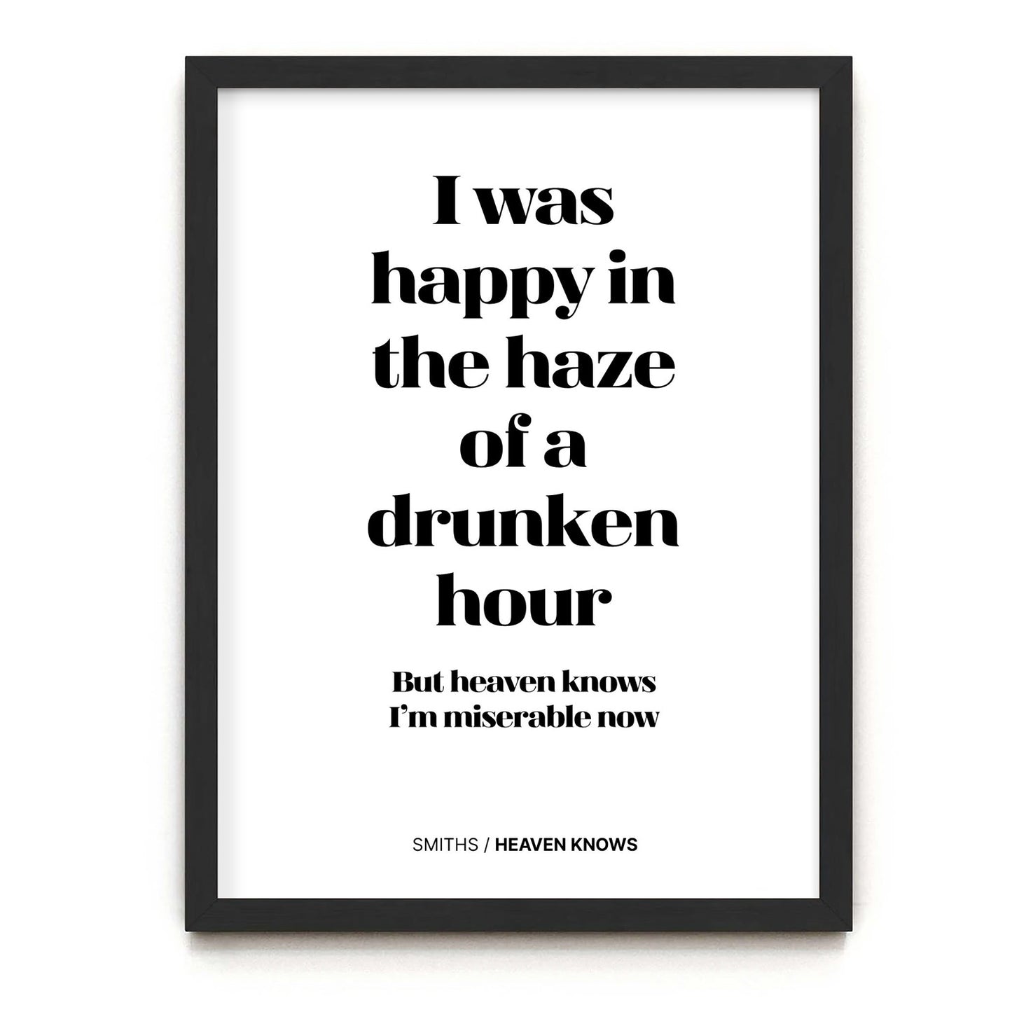 bespoke Lyrics print sprucemooseart.com