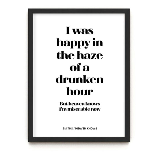bespoke Lyrics print sprucemooseart.com