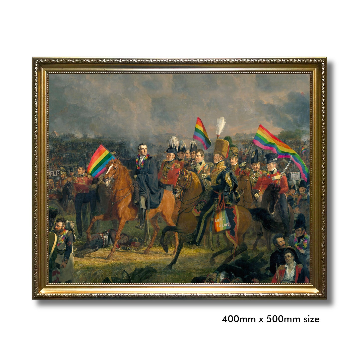 On the March! Gay Art Print