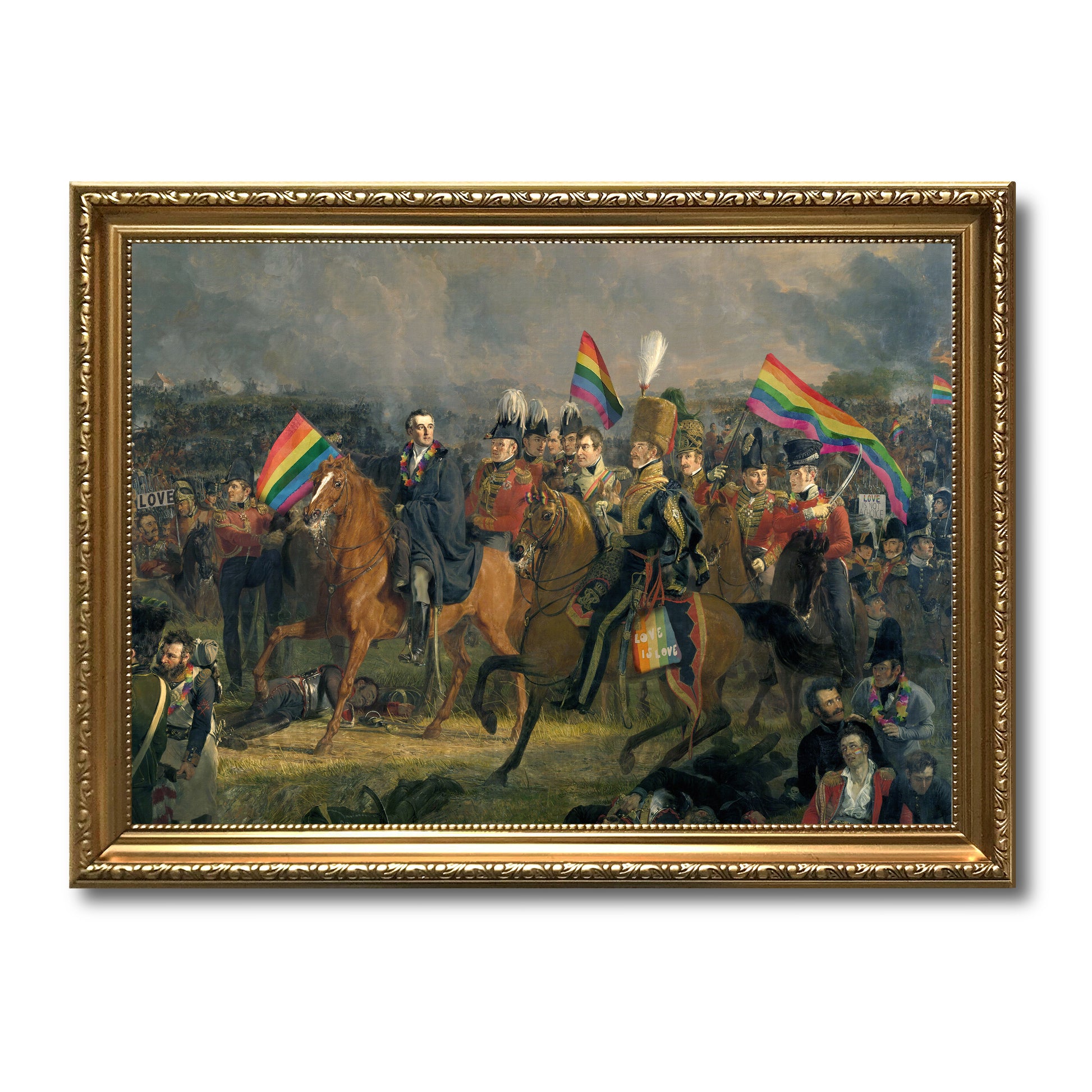 Gay Pride Art Print