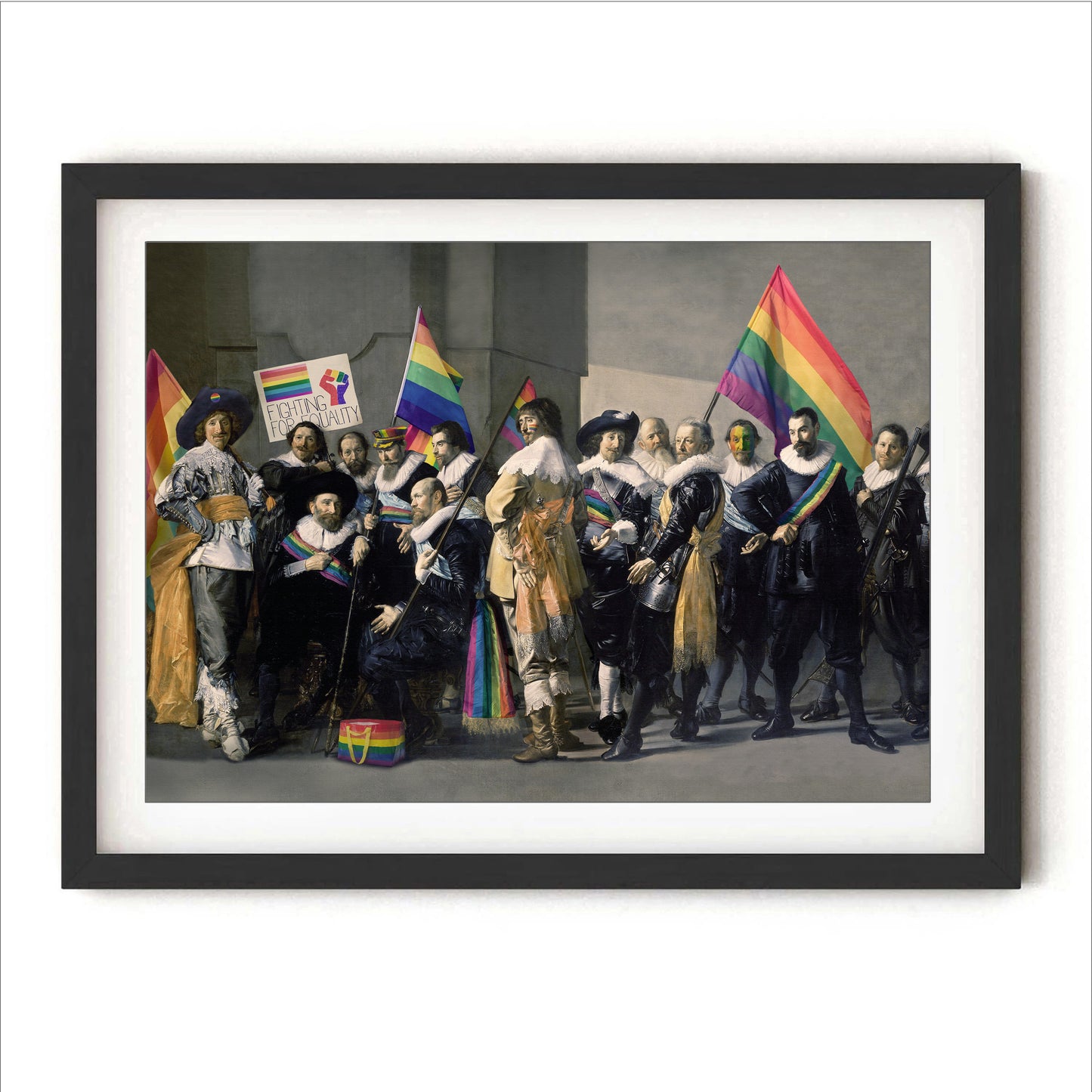 Gay Pride Art print