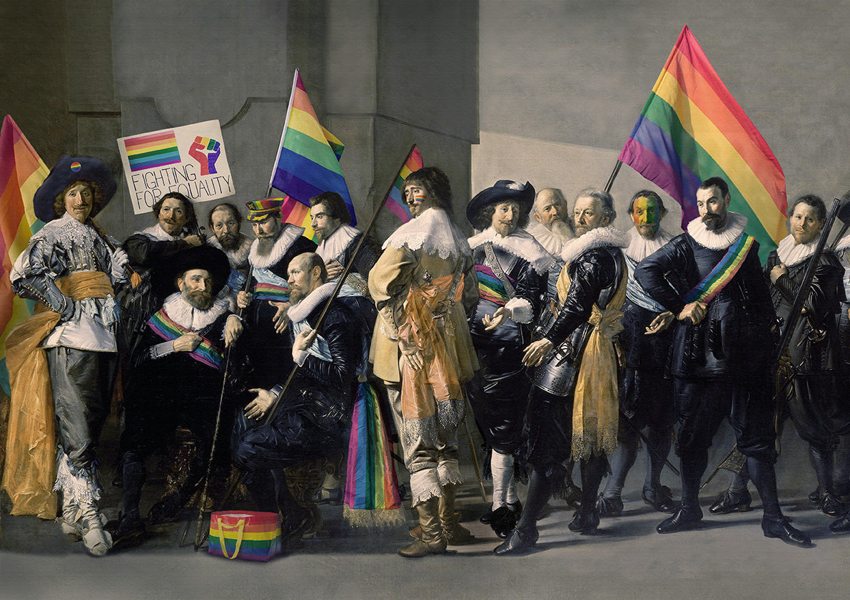 Gay Pride Art print