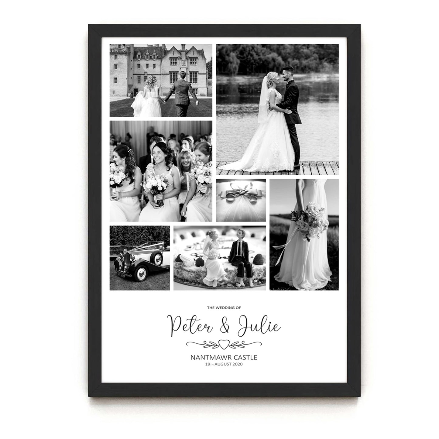 Custom Wedding Collage (Style B)