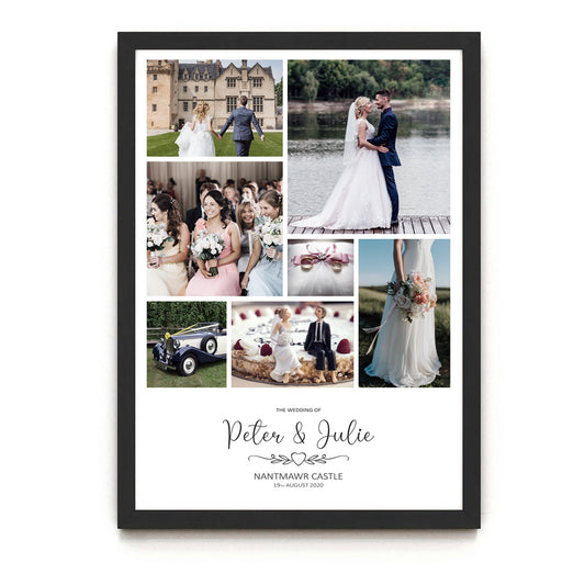 Custom Wedding Collage (Style B)