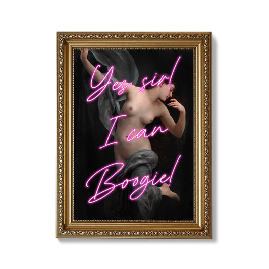 Yes Sir, I can Boogie! Print