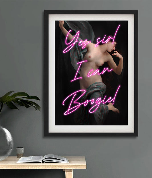 Yes Sir, I can Boogie! Print